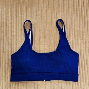Blue Bikini Top Size Small